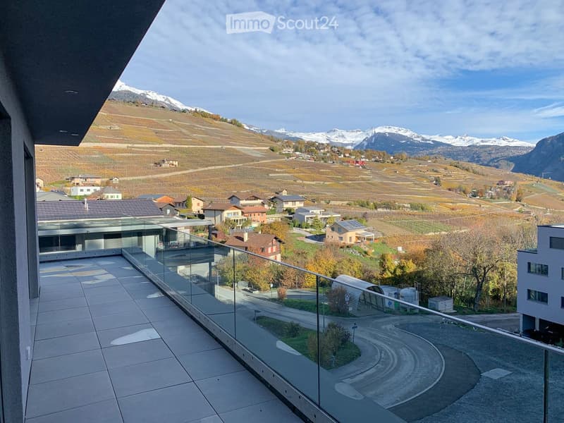 2,5 Zimmer mit großer Terrasse in Champlan (Grimisuat) (5)