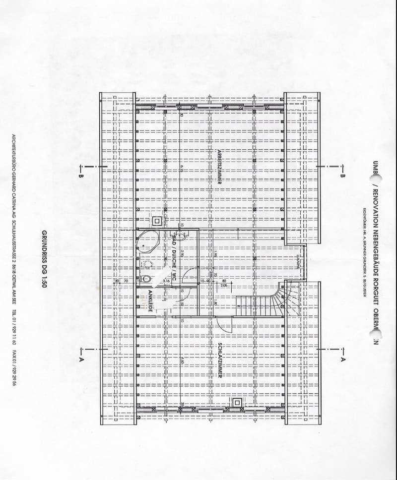 Ground floor plan of a building showing multiple rooms including a kitchen, living room, bedrooms, and bathrooms.