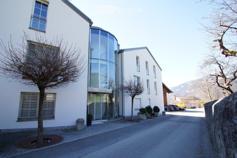 Modern and sunny attic apartment with panoramic views of the Bündner Rheintal (3)