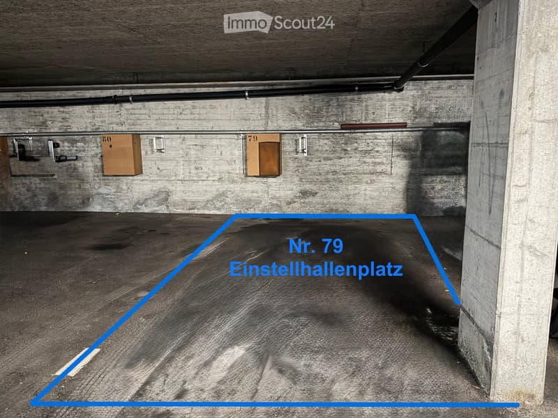 {"type": "Garage", "objects": [], "description": "Underground parking space with concrete walls and floor, marked with numbered parking spots.", "localized_descriptions": {"EN": "Underground parking space with concrete walls and floor, marked with numbere