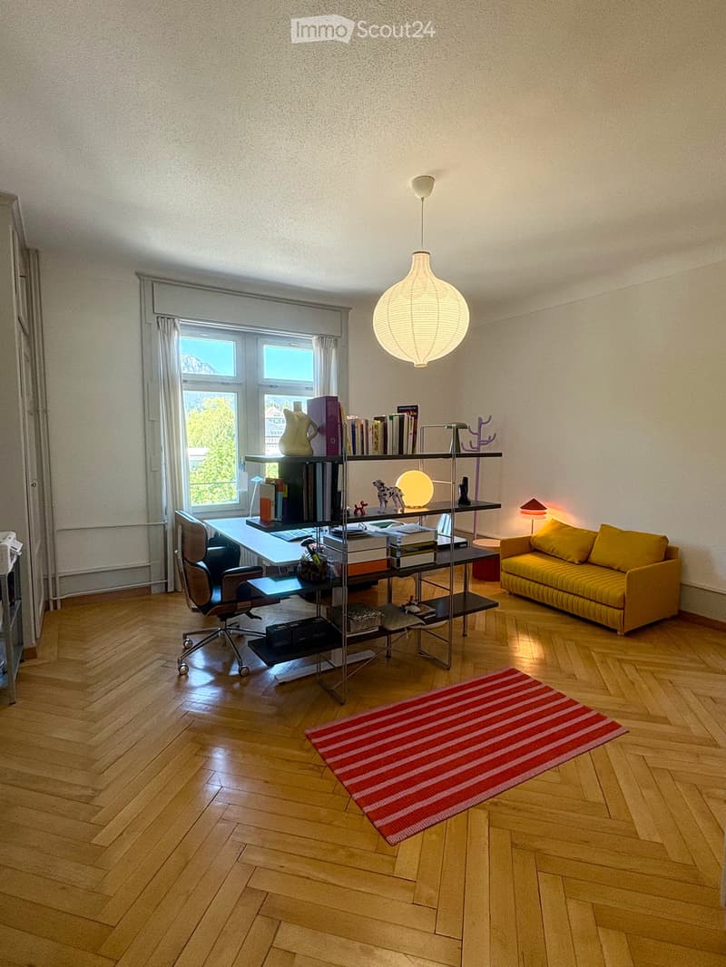 Einzigartige 4-Zimmer-Altbauwohnung an der Schänzlistrasse in Solothurn mit wundervollem Ausblick (6)