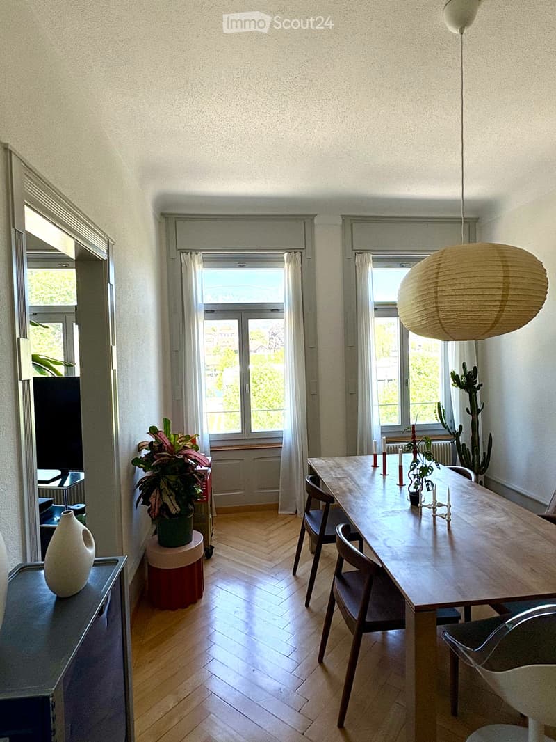 Einzigartige 4-Zimmer-Altbauwohnung an der Schänzlistrasse in Solothurn mit wundervollem Ausblick (5)