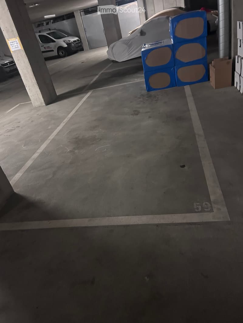 {"type": "Garage", "objects": [], "description": "Underground parking area with concrete floors and pillars, featuring a covered car and storage boxes.", "localized_descriptions": {"EN": "Underground parking area with concrete floors and pillars, featurin