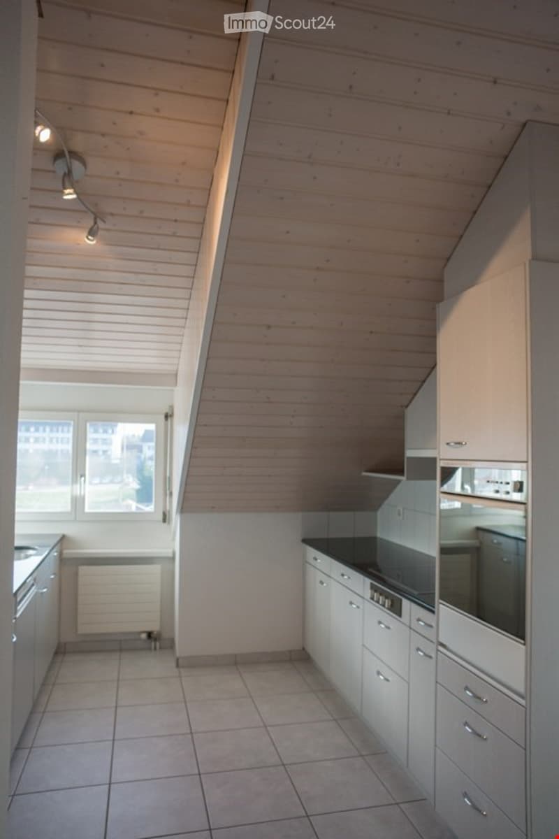 Appartement spacieux et calme de 3 1/2 pièces sous les toits (8)