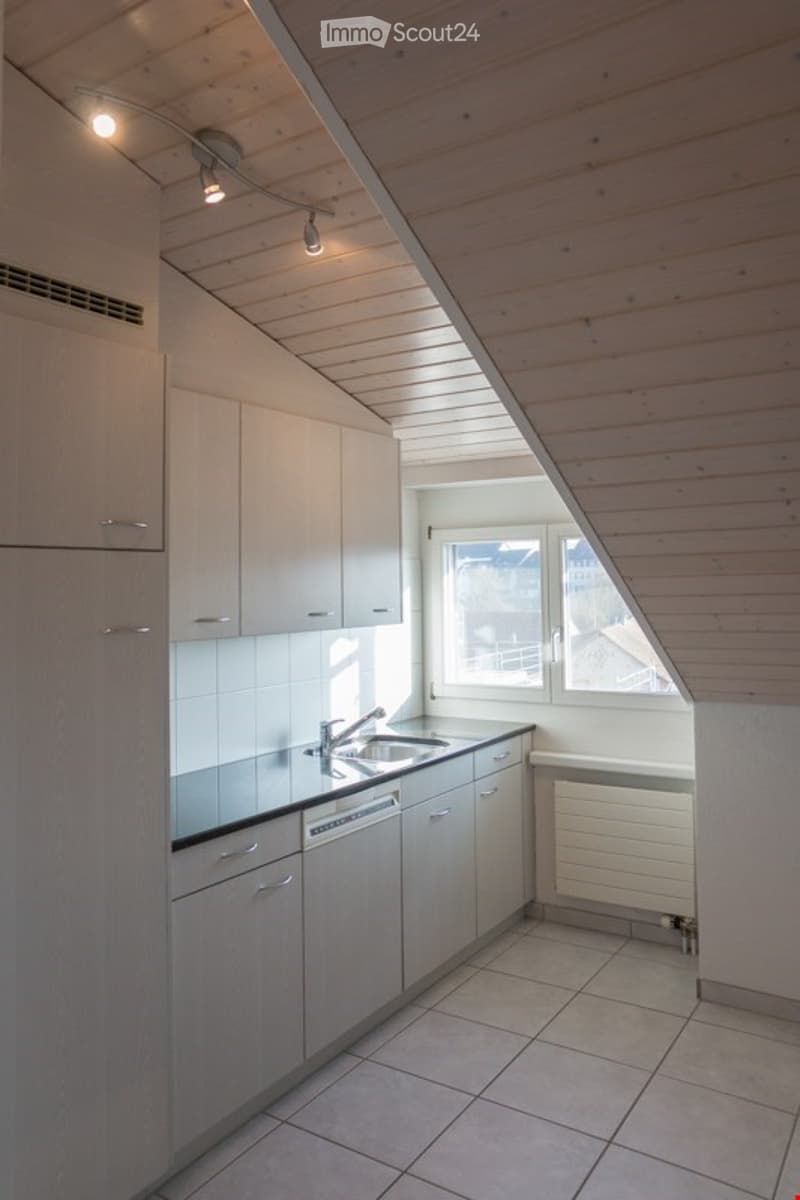 Appartement spacieux et calme de 3 1/2 pièces sous les toits (7)