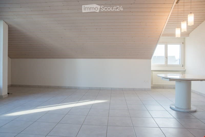 Appartement spacieux et calme de 3 1/2 pièces sous les toits (2)