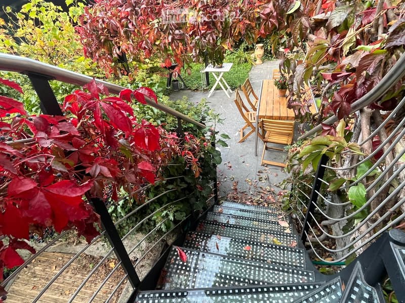 Zugang Garten Süd via Küche