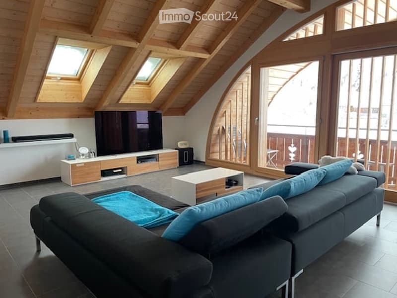 Apartment on the roof in Schwendibach (1)