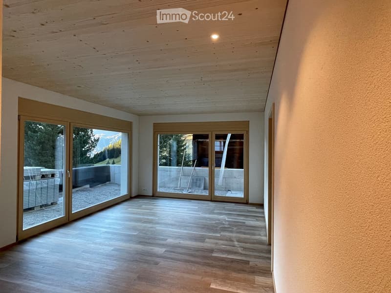 Bello appartamento moderno 2,5 locali (costruito 2021) in affitto a Davos Dorf (6)