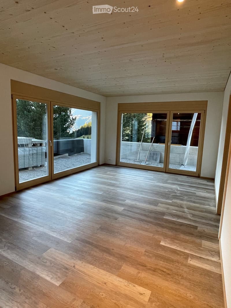 Bello appartamento moderno 2,5 locali (costruito 2021) in affitto a Davos Dorf (8)
