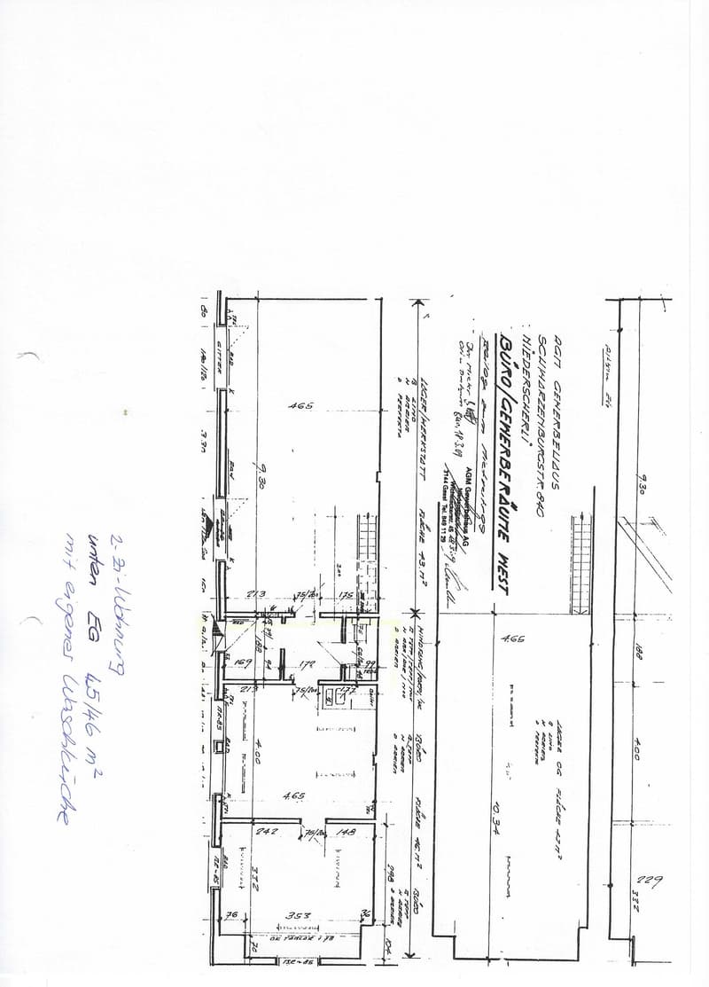 Floor plan of a multi-room apartment with labeled dimensions and room names including living room, kitchen, bedrooms, and bathrooms.