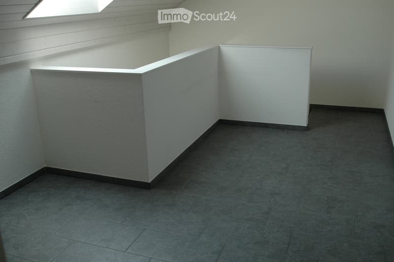 Aufgang zu den Zimmer und Bad