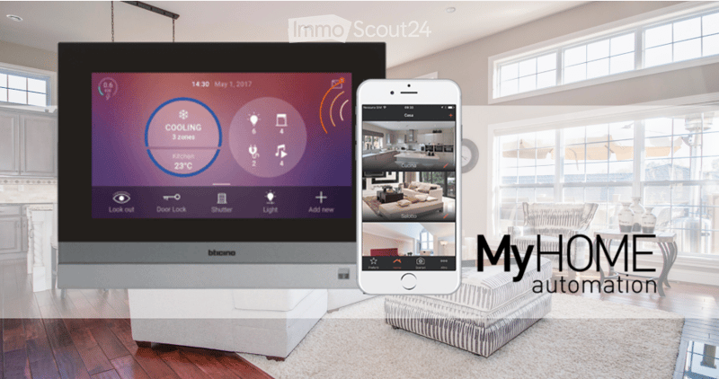 {"visible_features": [],    "type": "Room",    "description": "Smart home display, touchscreen, smart phone, windows, light wood flooring, white walls, kitchen counter, white cabinet, smart light.",    "localized_descriptions":        {        "EN":