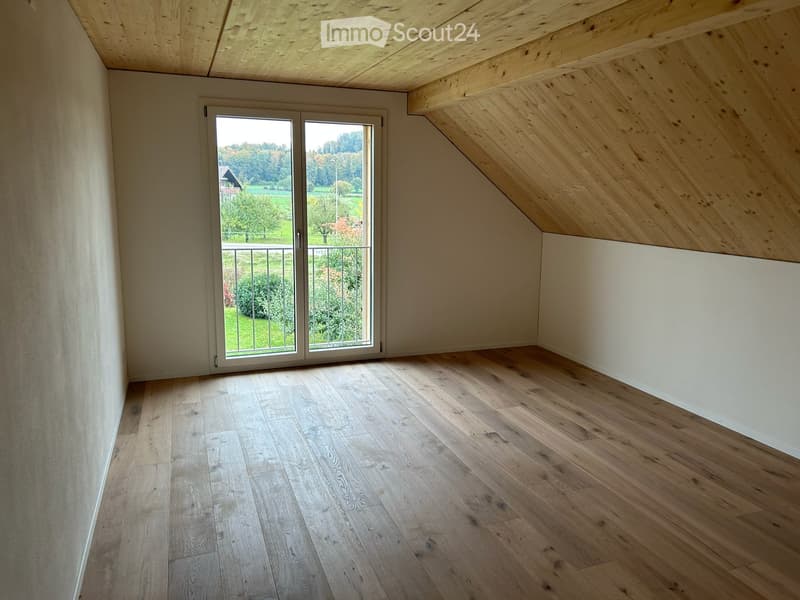 Appartamento mansardato spazioso e bellissimo in una casa colonica ristrutturata a Herzogenbuchsee, quartiere di Oberönz (18)