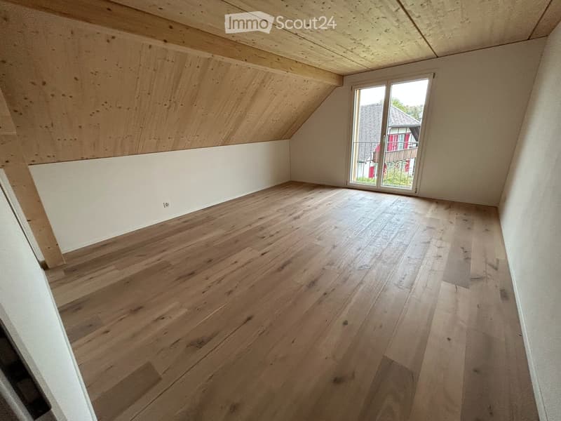 Appartamento mansardato spazioso e bellissimo in una casa colonica ristrutturata a Herzogenbuchsee, quartiere di Oberönz (16)