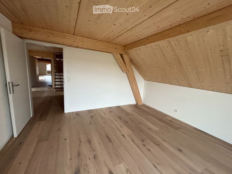 Appartamento mansardato spazioso e bellissimo in una casa colonica ristrutturata a Herzogenbuchsee, quartiere di Oberönz (15)
