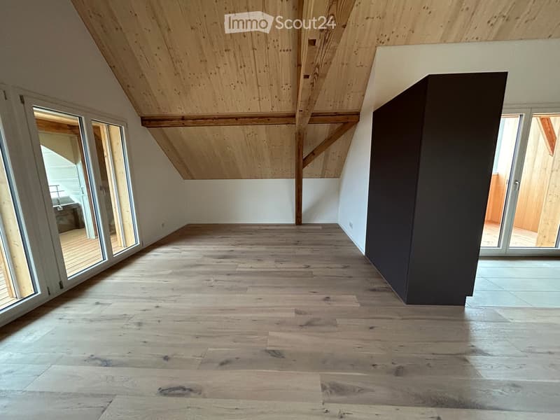 Appartamento mansardato spazioso e bellissimo in una casa colonica ristrutturata a Herzogenbuchsee, quartiere di Oberönz (6)