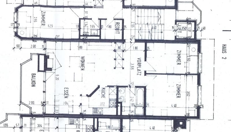 Floor plan of a two-story house with labeled rooms including living room, kitchen, bedrooms, bathrooms, and a balcony.