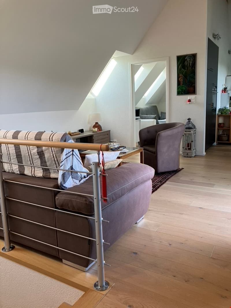 Blick in Wohnzimmer