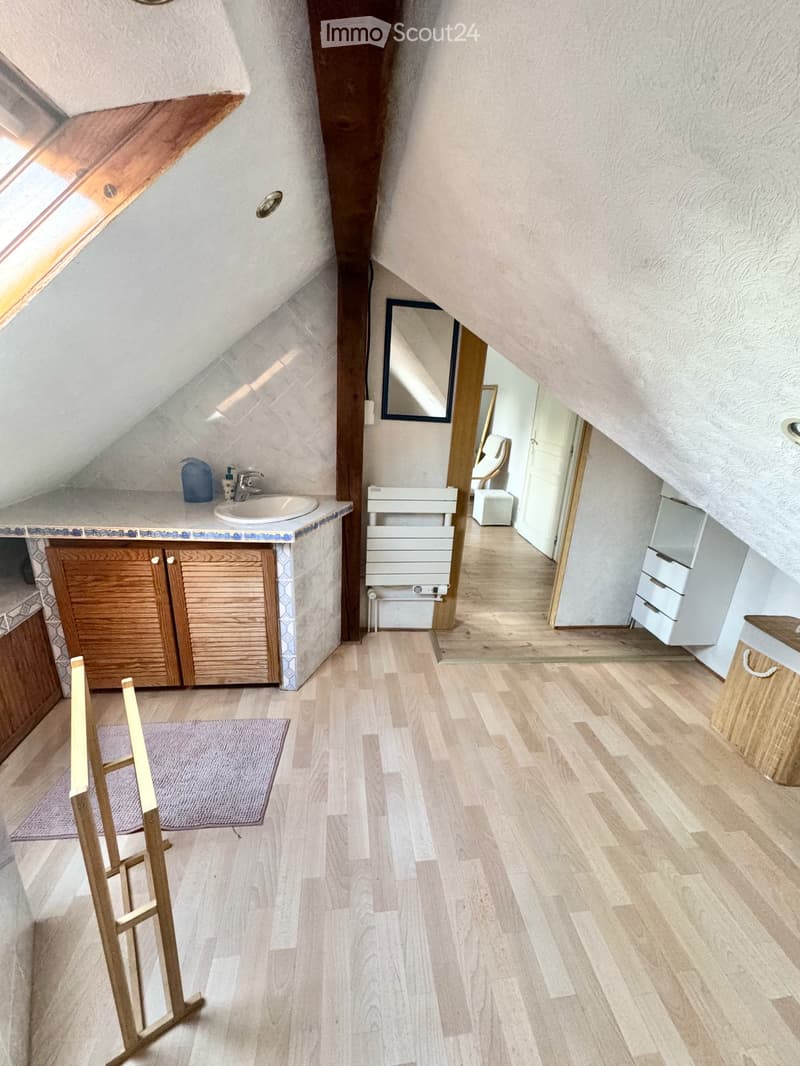 En-suite-Bad 1.OG - Sicht auf Schlafzimmer