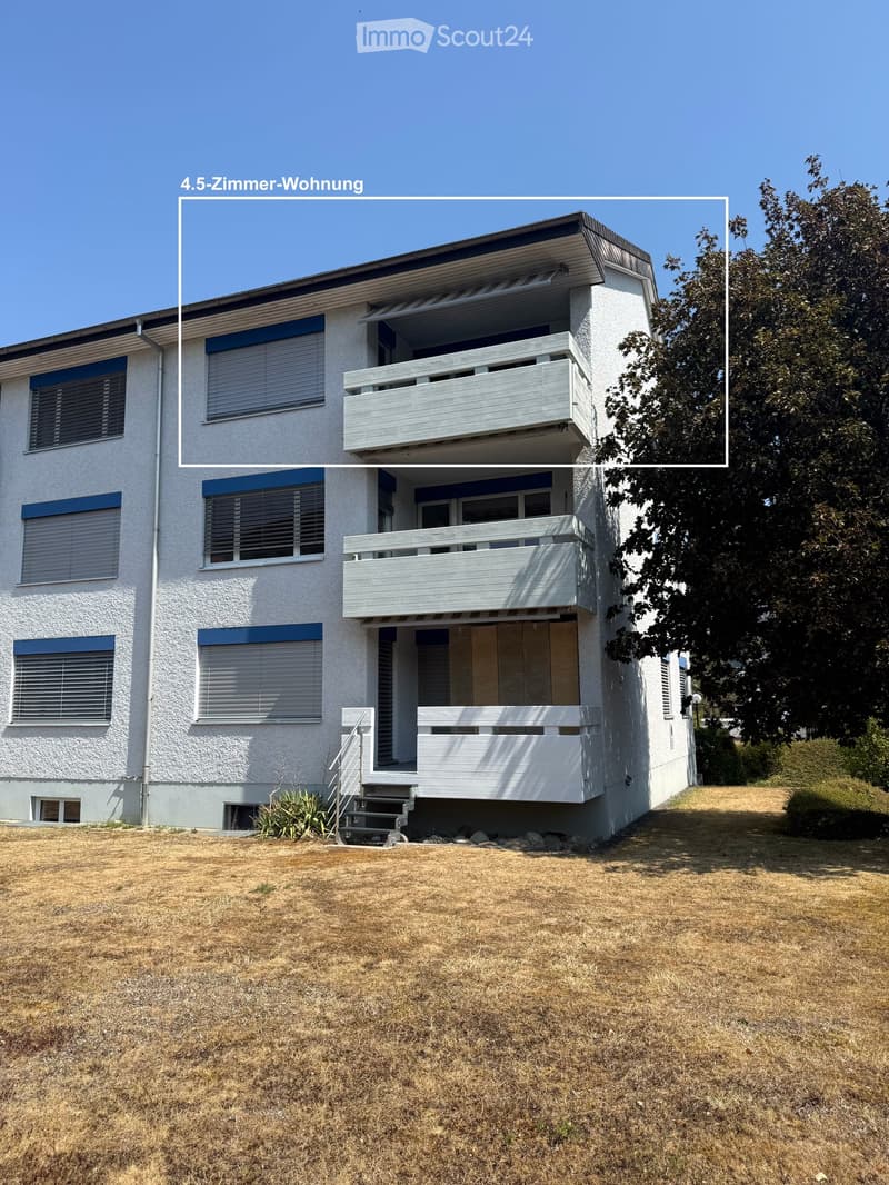 Erstvermietung nach Sanierung – grosszügige 4.5-Zimmer-Wohnung mit Balkon (1)
