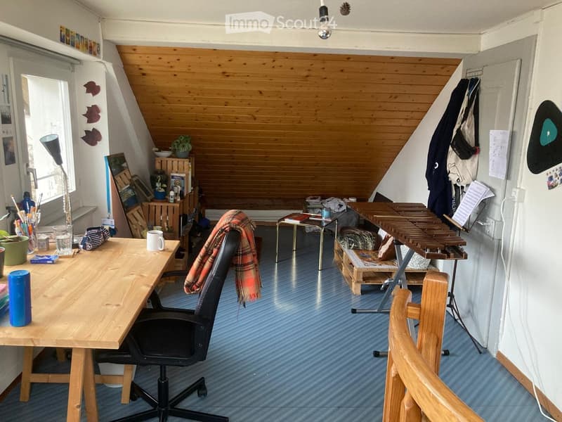 Duplex 5 pièces avec cachet proche de la gare, vue et jardin commun (7)