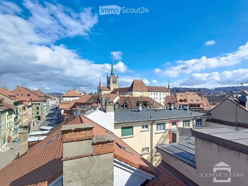 Charmant appartement de 4 pièces sous les toits à Payerne (8)
