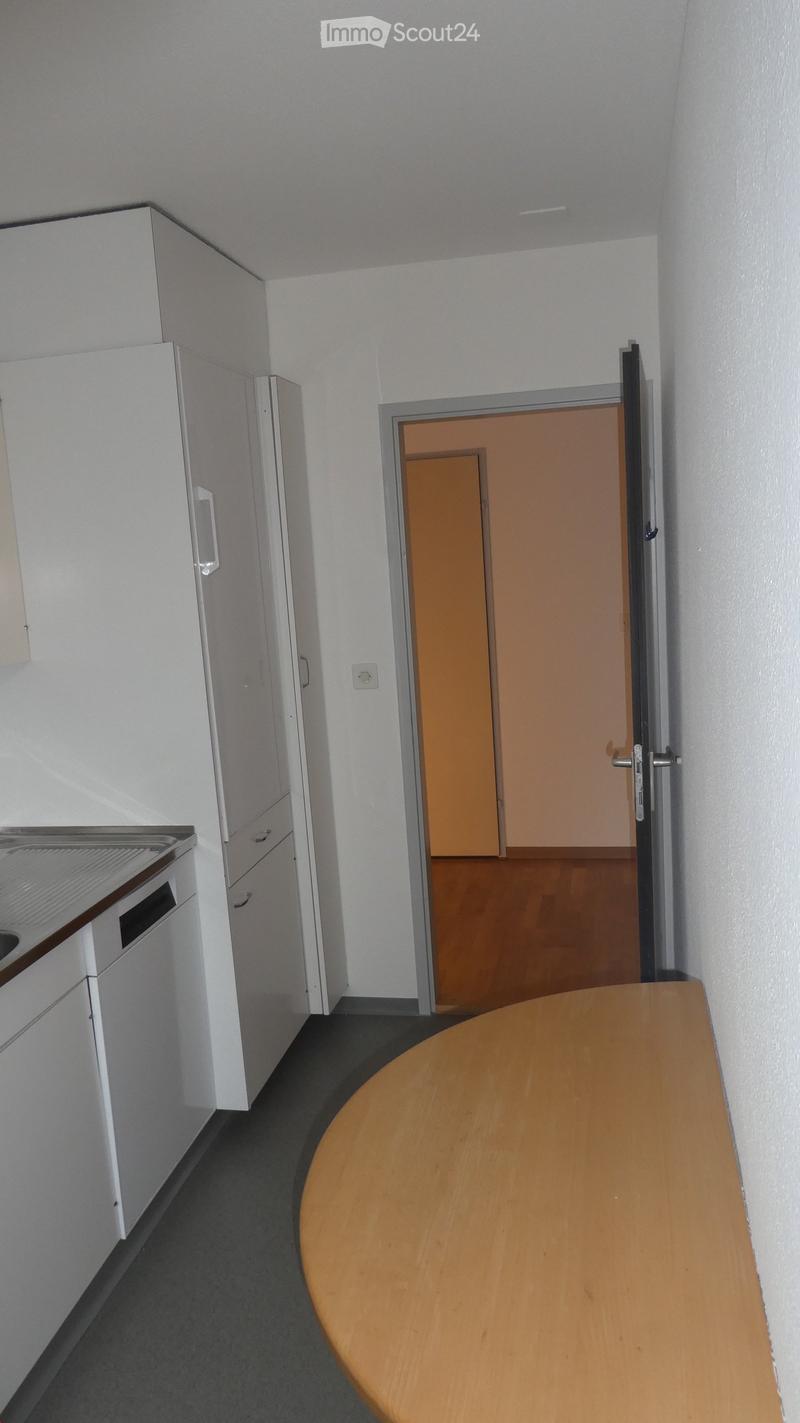 Empty room, cupboards, dishwasher, countertop, sink