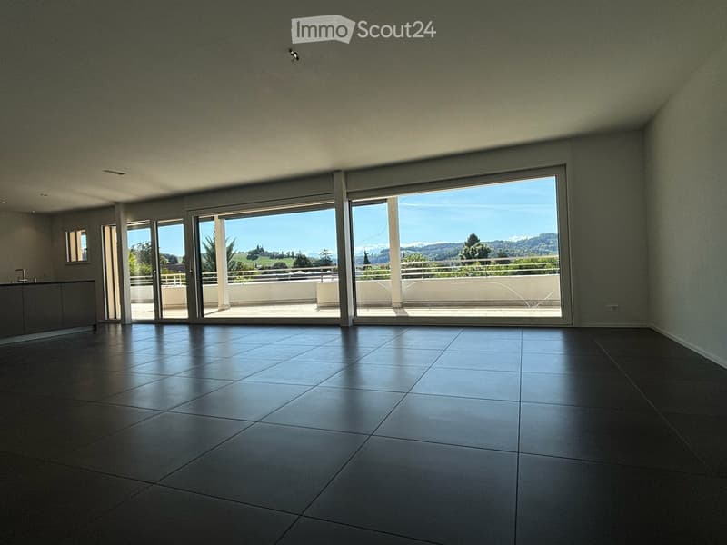 Grosszügige Wohnung mit hohem Qualitätsstandard, grosser Terrasse / Garten mit wunderschöner Sicht (5)