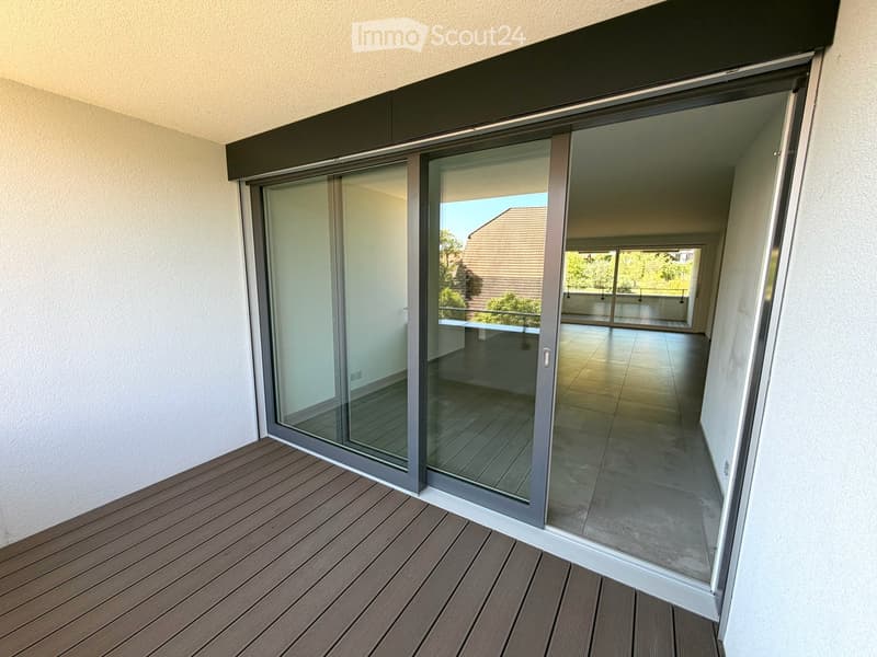 Loggia Ost mit Schiebetür