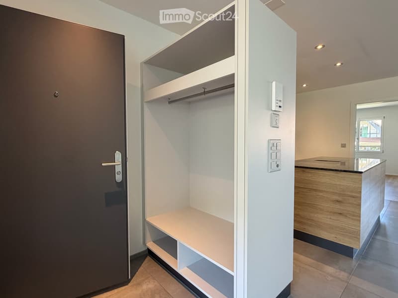 Grosszügige Garderobe