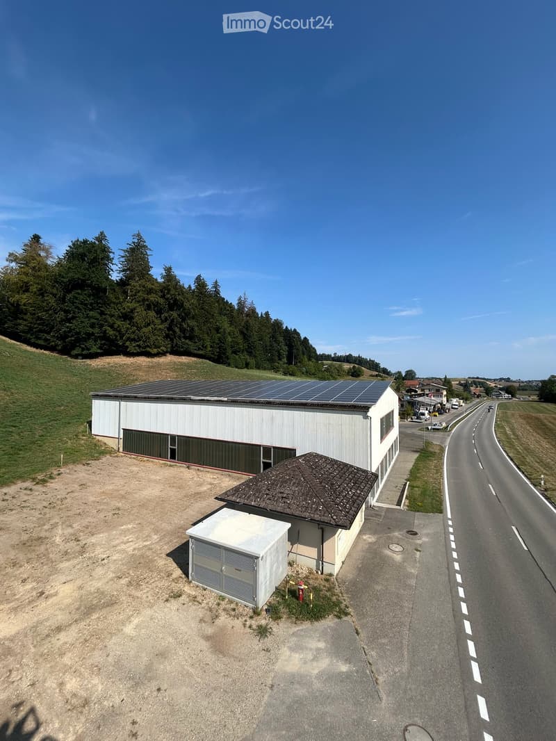 Geräumige Werkstatt / Gewerbehalle in Huttwil zu vermieten (2)