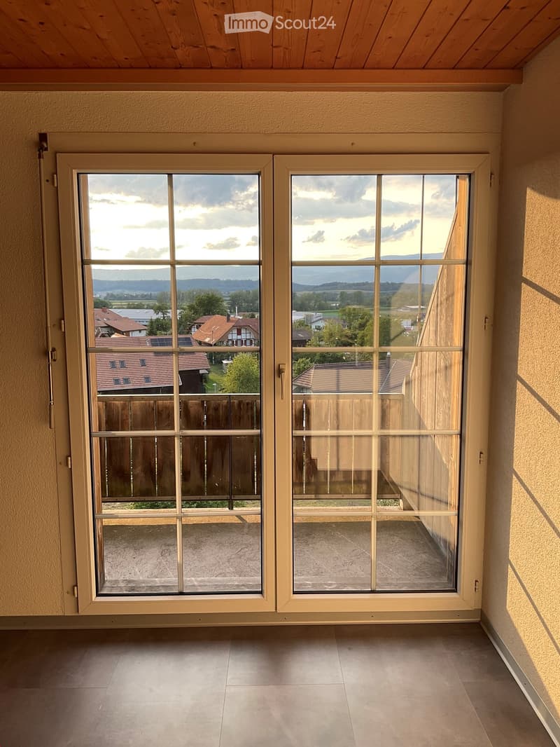 Geniessen Sie die Abendsonne auf dem Balkon mit Ausblick auf den Jura (10)
