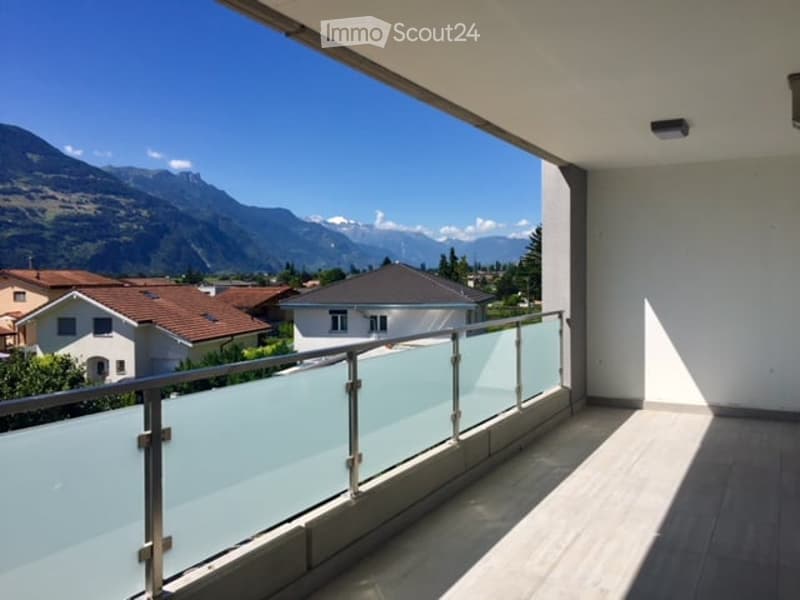 Appartement 2,5 pièces au dernier étage d'un petit immeuble Minergie de 6 appartements à Vétroz (7)