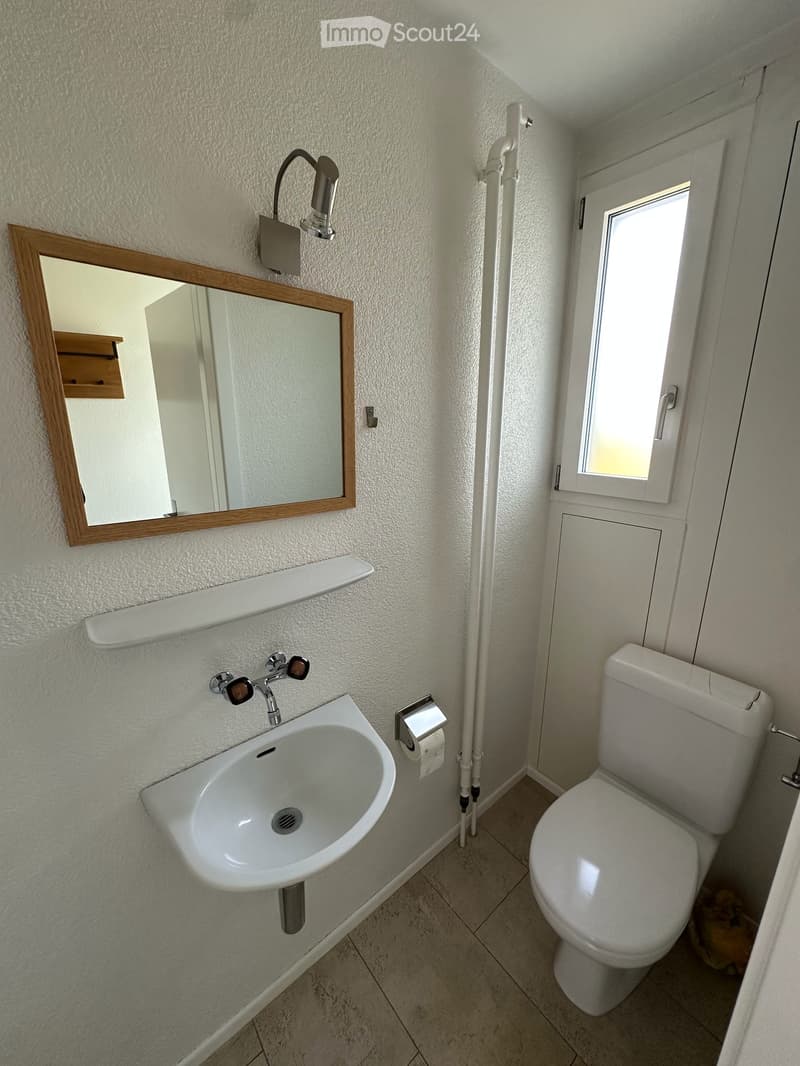 WC im EG mit Stauraum (z.B. für Staubsauger usw.)