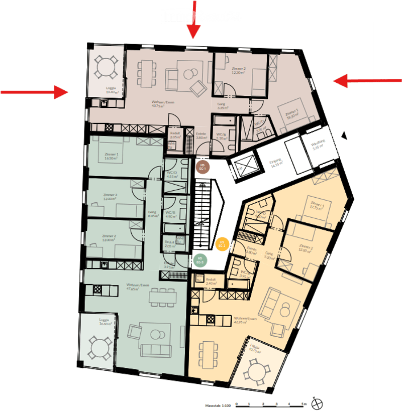 Moderne 3.5-Zimmer-Neubau-Wohnung inkl. Garten in Frick (11)