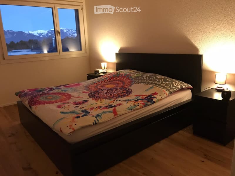 Duplex 3.5 Bulle quartier très calme (4)
