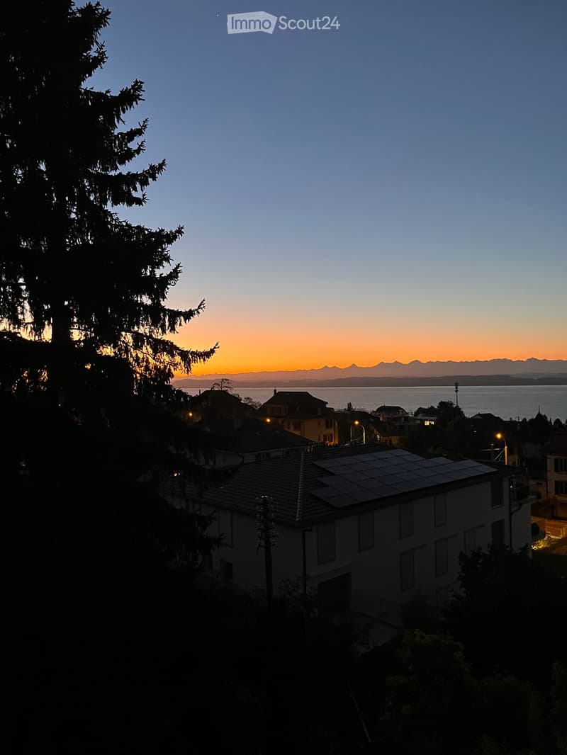 La vue le matin ;)