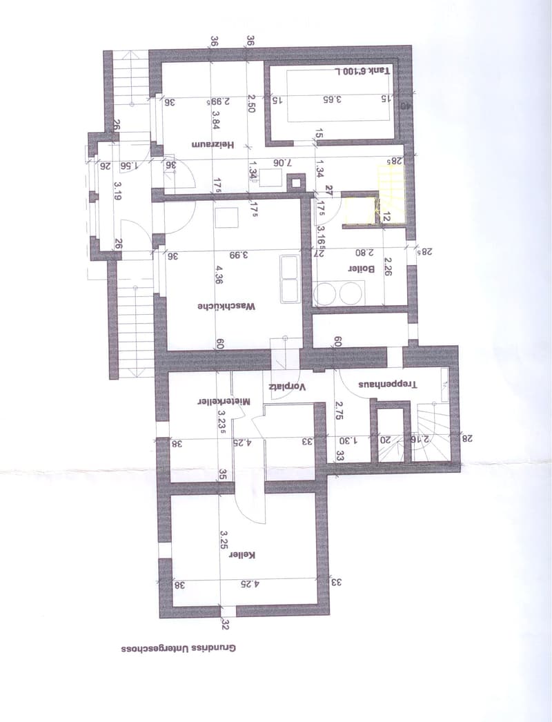 Floor plan of a residential unit with multiple rooms including a living room, bedroom, kitchen, bathroom, and hallway.
