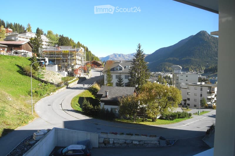 Aussicht Richtung Norden vom Gästezimmer/Kinderzïmmer