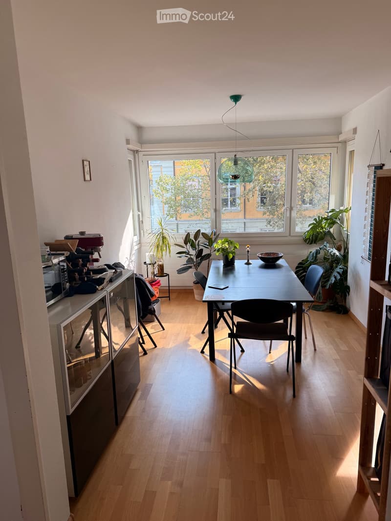 Helle, 3.5 -Z-WG (2. Stock) mit Blick auf Kantonsspital zu vermieten. (9)