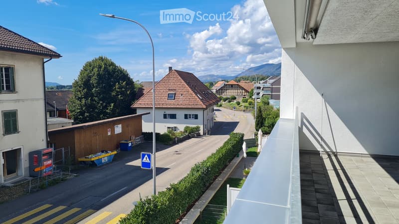 Aussicht vom Balkon rechts