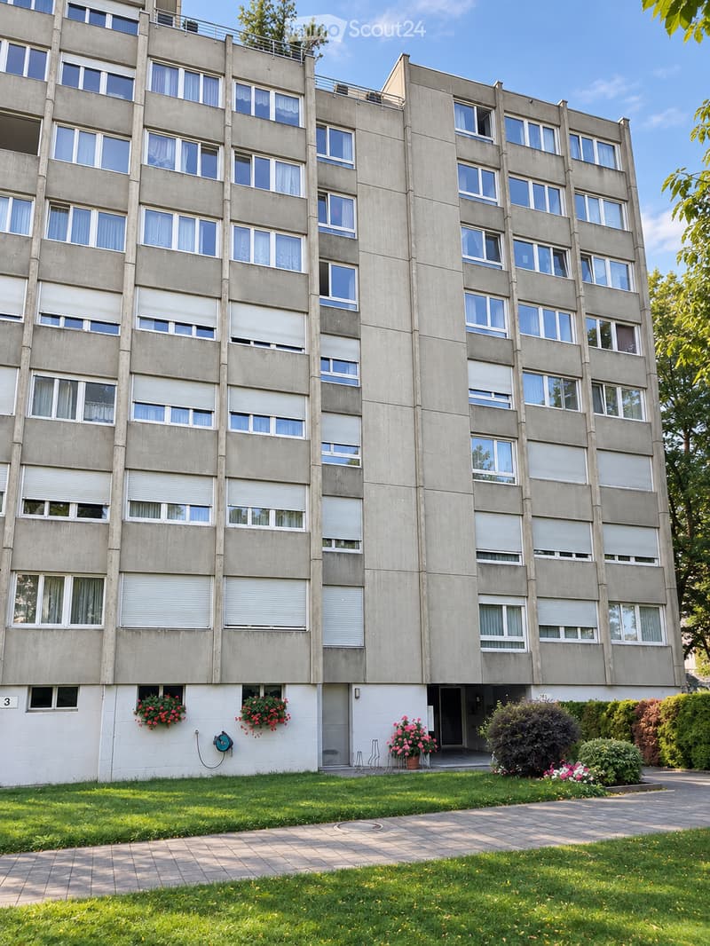 4-Zimmer-Wohnung zentral, mit Balkon, Park- & Spielplatz (9)