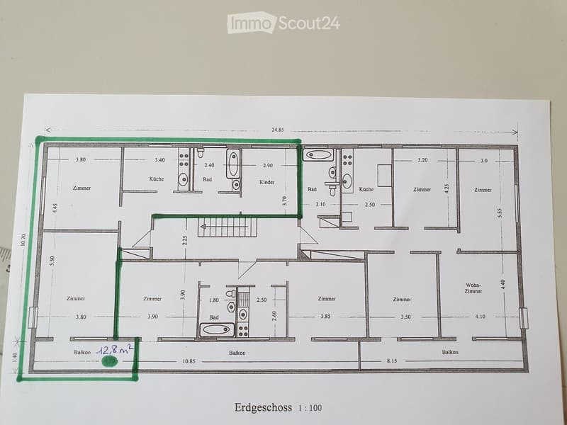 3 1/2 Zimmer in Sisseln an Privatstrasse (3)