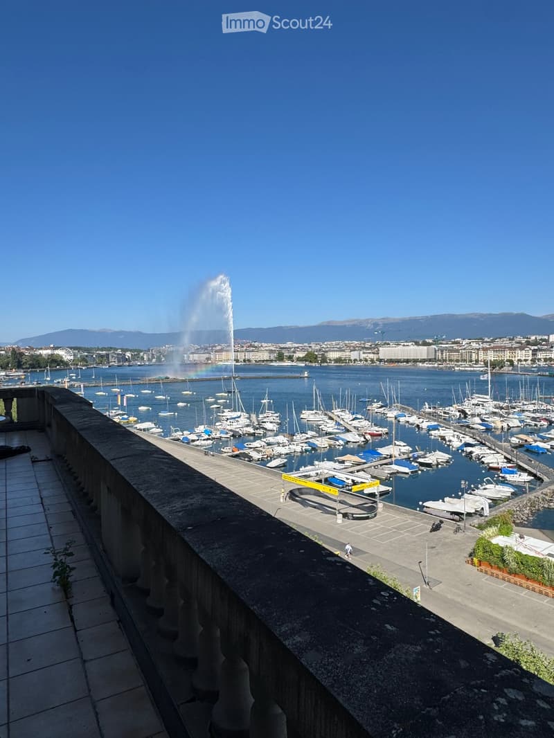 Superbe appartement de réception face au lac avec une vue imprenable au 6ème étage (9)