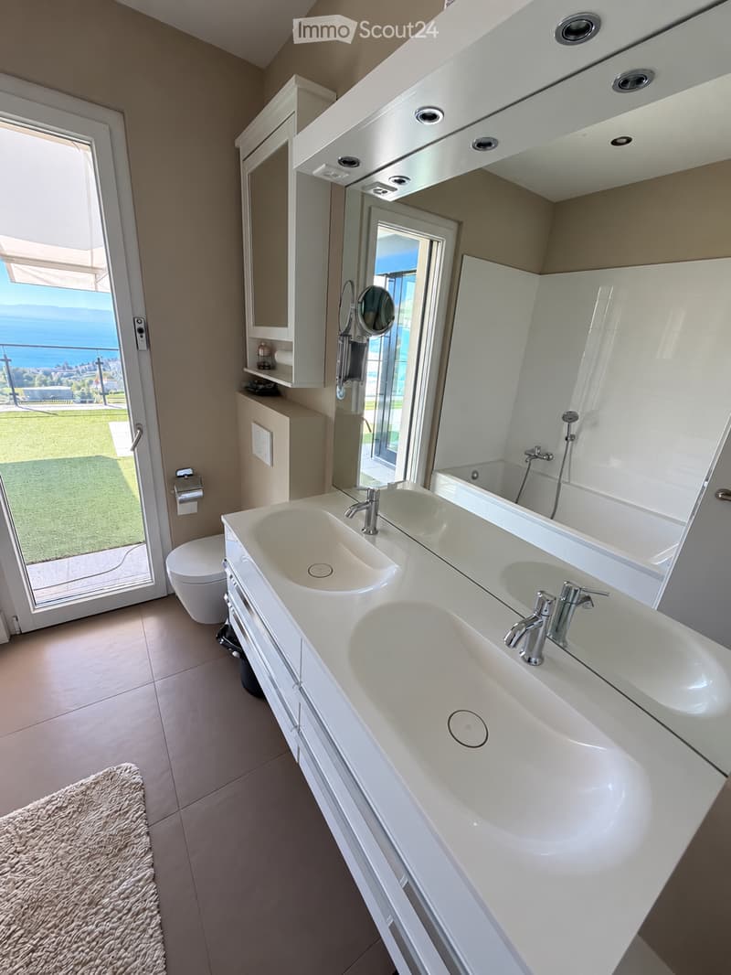 SOUS LOCATION appartement meublé à Lutry pour fin novembre (59)