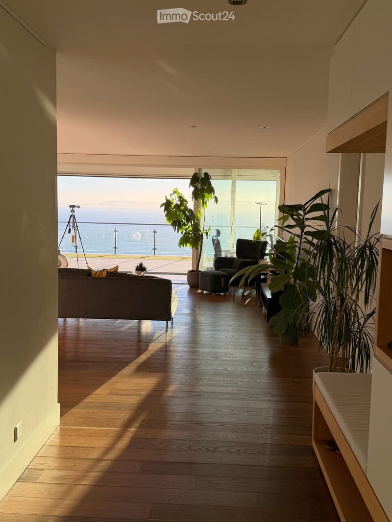 SOUS LOCATION appartement meublé à Lutry pour fin novembre (35)