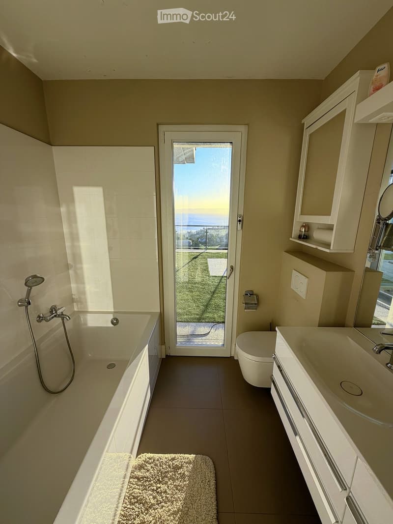 SOUS LOCATION appartement meublé à Lutry pour fin novembre (58)