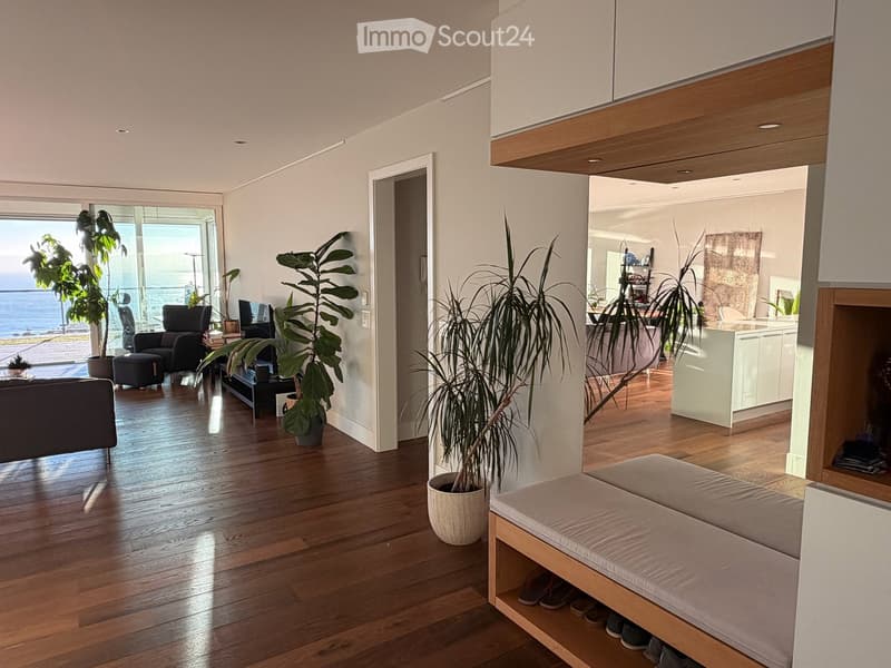 SOUS LOCATION appartement meublé à Lutry pour fin novembre (36)