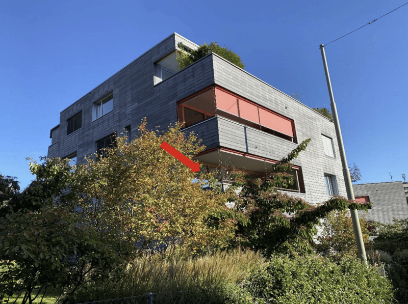 Modern, sunny 4.5-room apartment with balcony, parking space, and large cellar compartment (1)